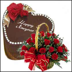 "Birthday Choco Basket - codeVLB06 - Click here to View more details about this Product